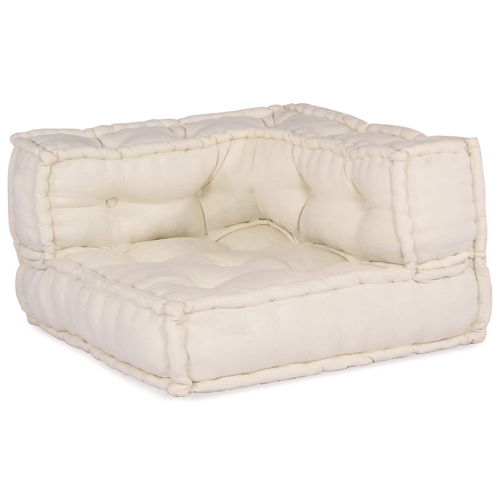 Modularna sofa 3 pcs Krem Tkanina