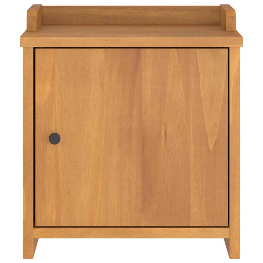 Klupa za hodnik SANDNES 45x40x50 cm Masivno drvo Bor