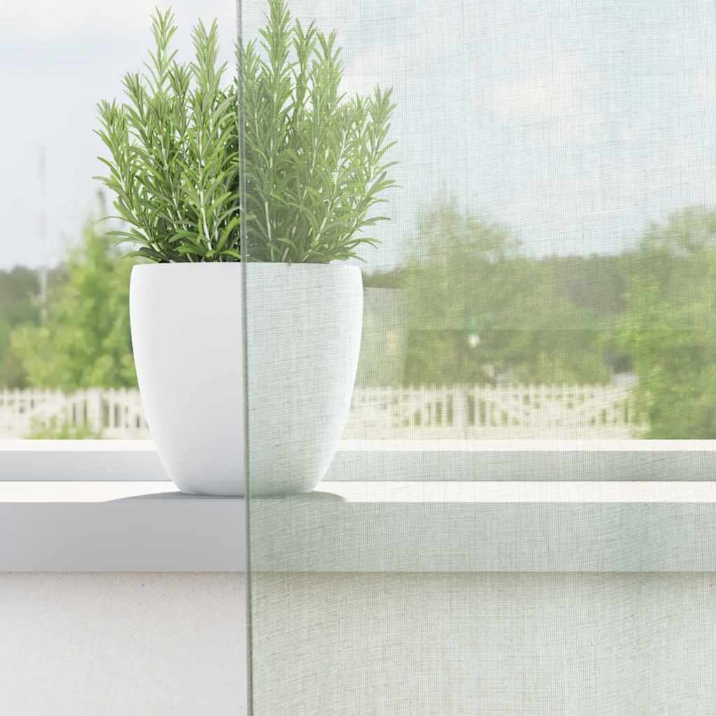 Voile zavjese s petljama 2 kom svijetlo sive 140x245 cm