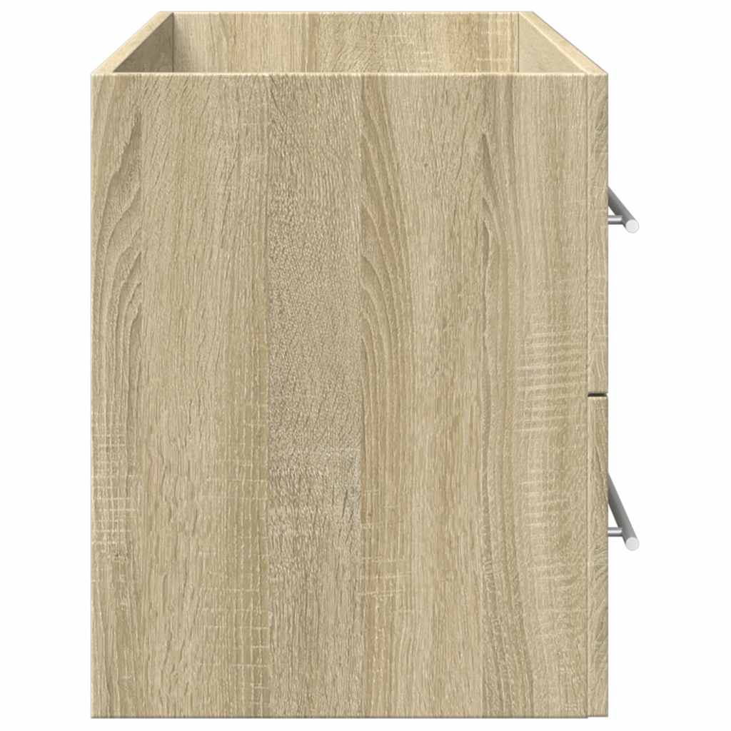 Ormarić za umivaonik boja hrasta sonome 100x38,5x48 cm iverica