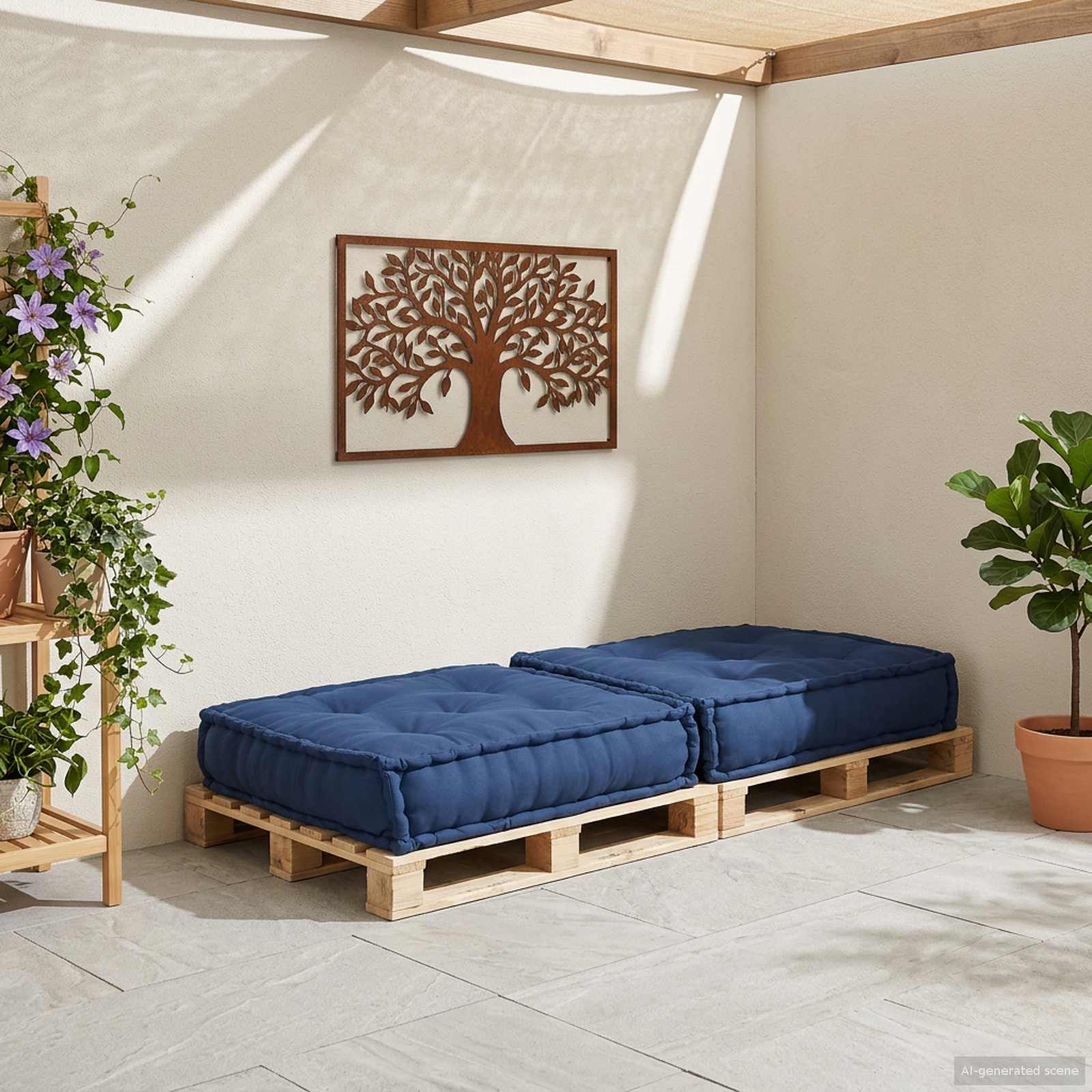 Modularna sofa Indigo 70 x 70 x 36 cm Tkanina