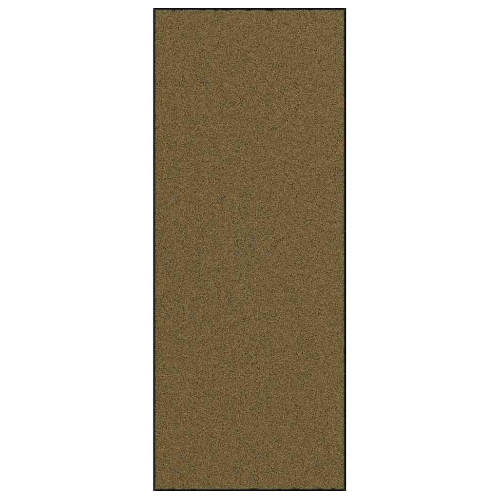 Otirač Ostalo Smeđa i crna 120 x 300 cm Poliamid i PVC