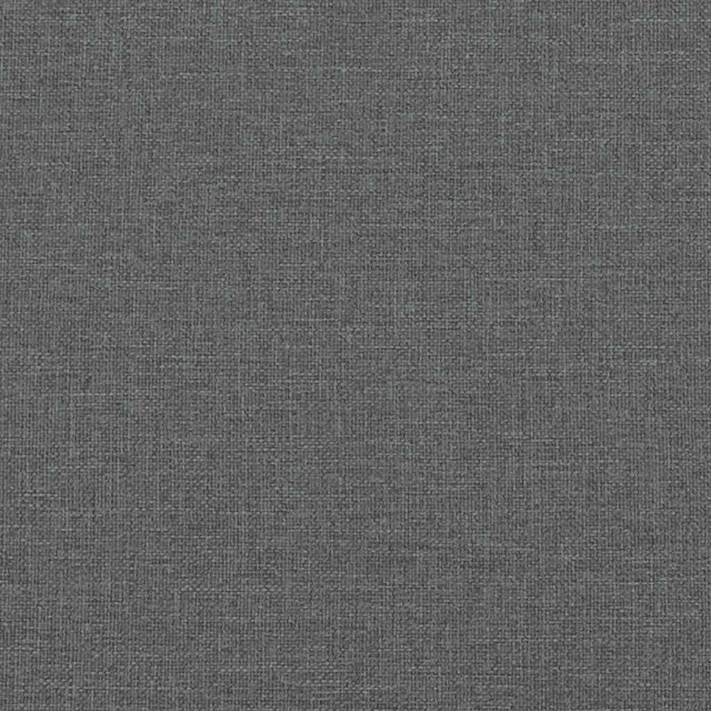 Modularna sofa s jastucima tamno siva