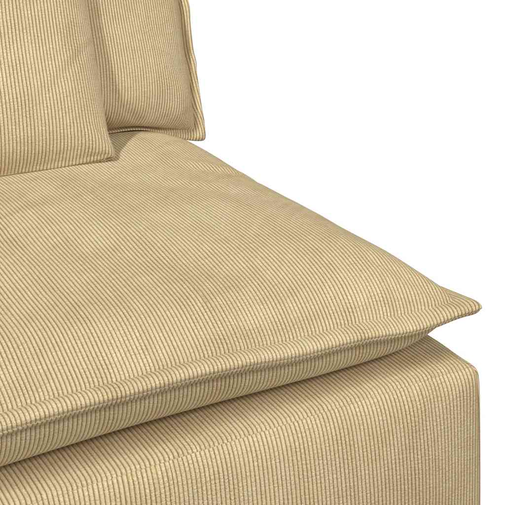 Modularna sofa s jastucima sivo-zelena