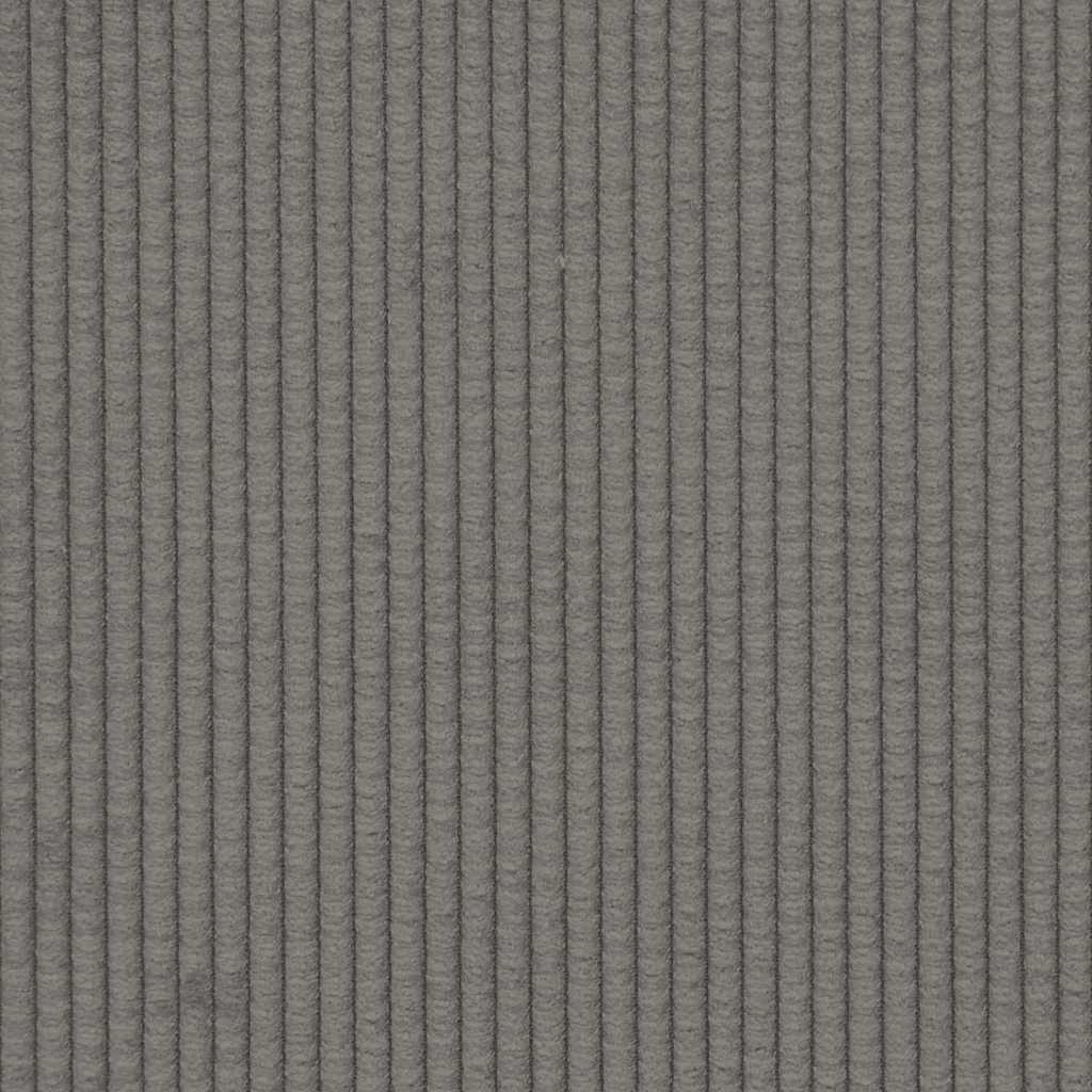 Modularna sofa s jastucima, korduro tkanina, svijetlo siva
