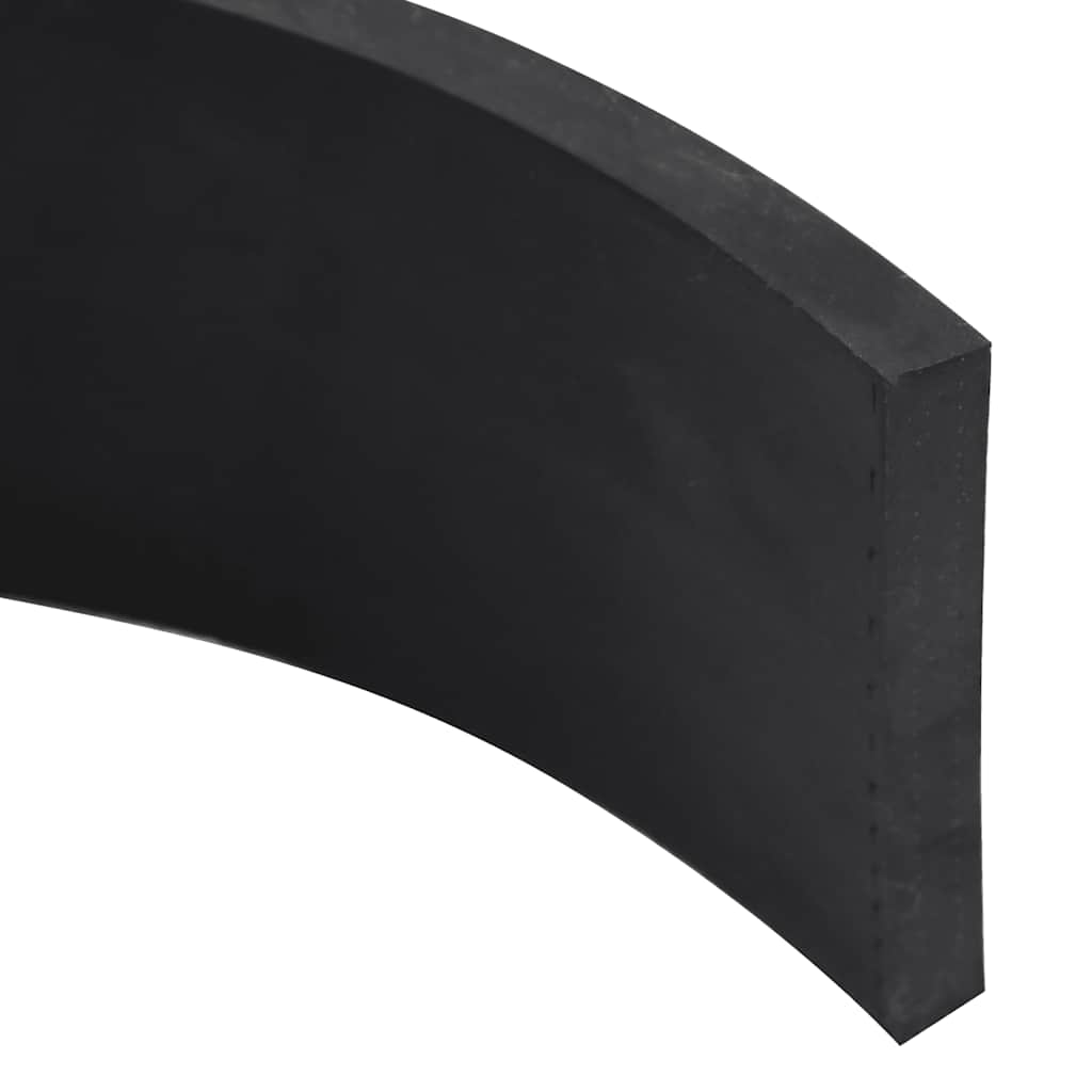 Gumeni rub za snježni plug crni 200x8x1 cm