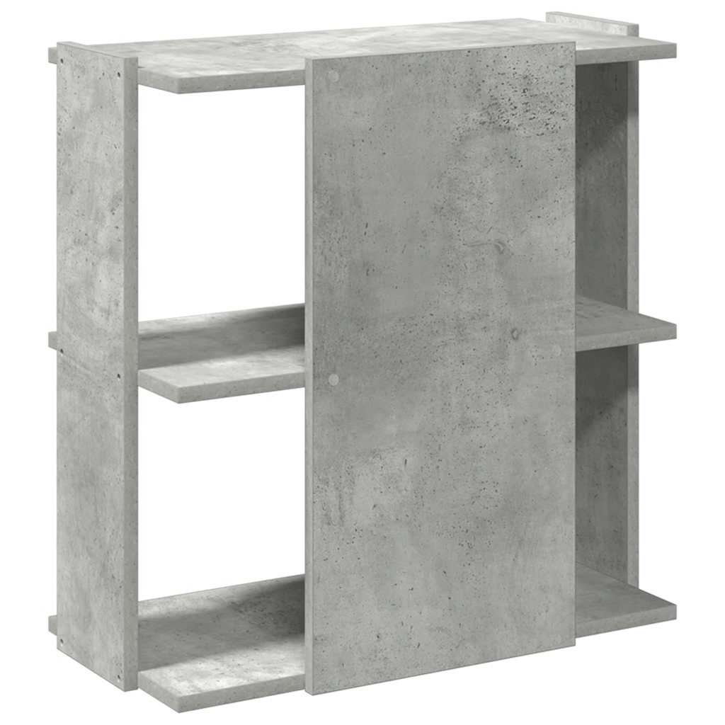 Regal za knjige s 3 razina boja hrasta 60x30x60 cm drveni
