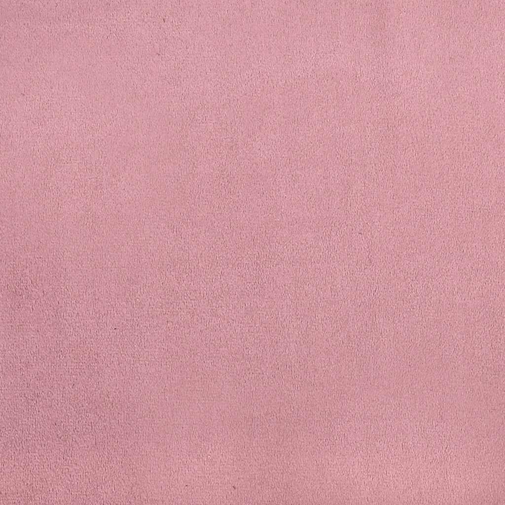 3-dijelni set sofa s jastucima, ružičasti baršun
