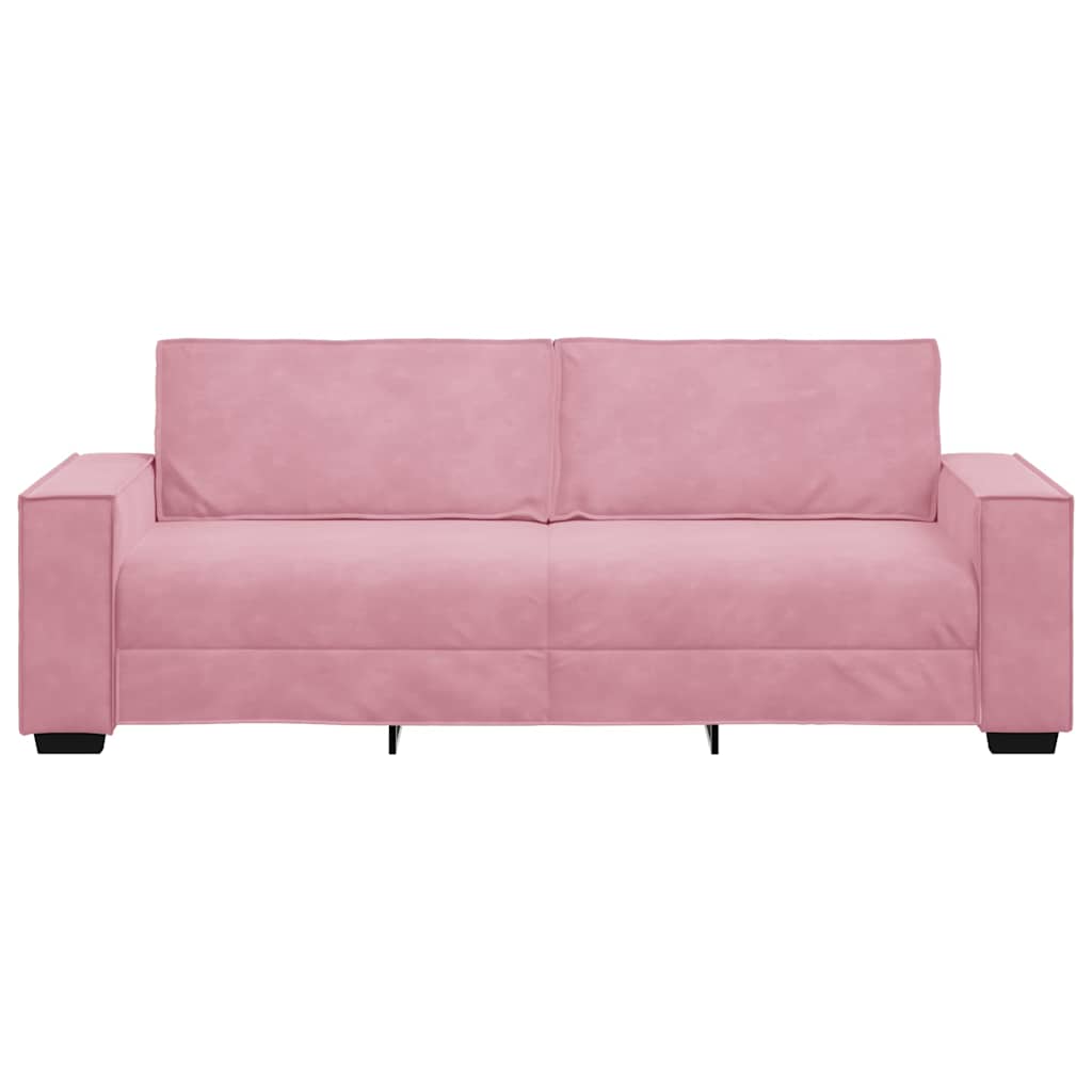 Trosjed Kauč Roza 220x78x84 cm Baršun
