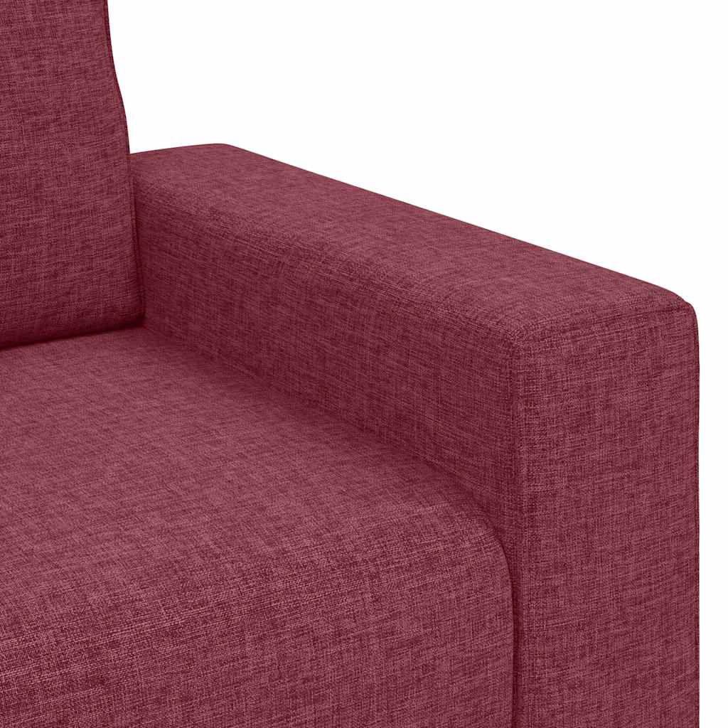 Sofa fotelja vino crvena 100x77x82 cm tkanina
