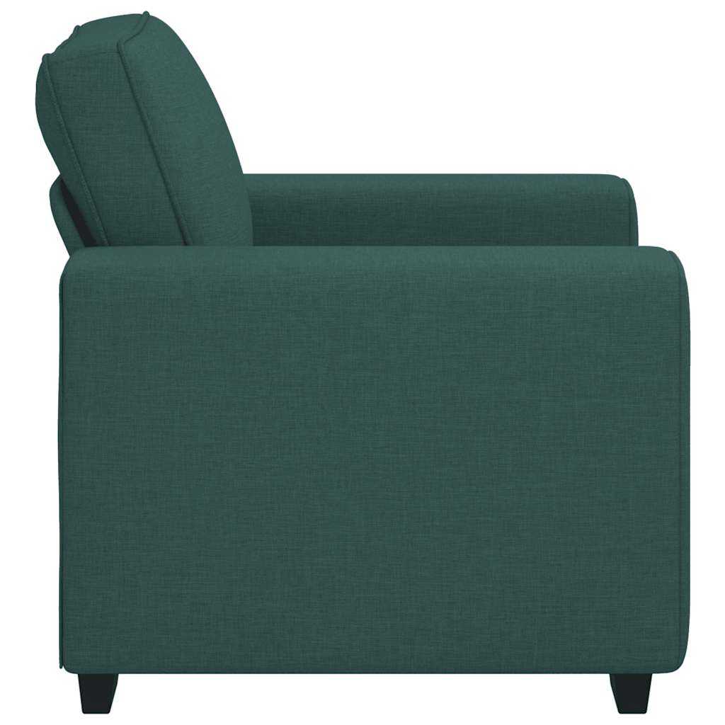 Sofa fotelja tamnozelena 100x77x82 cm tkanina