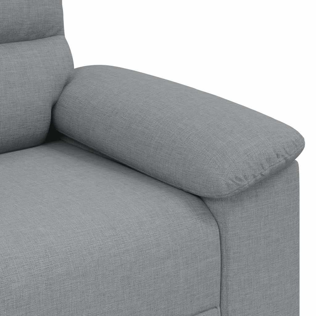 Dvosjed Sofa Svijetlo siva 180x81x84 cm Tkanina