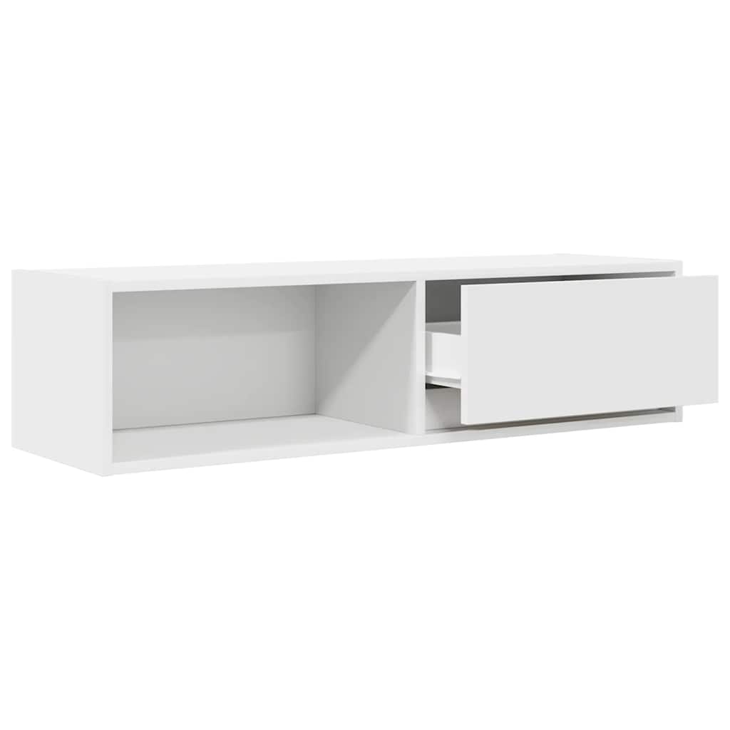 TV ormarić bijeli 100x31x25,5 cm izrađeno drvo