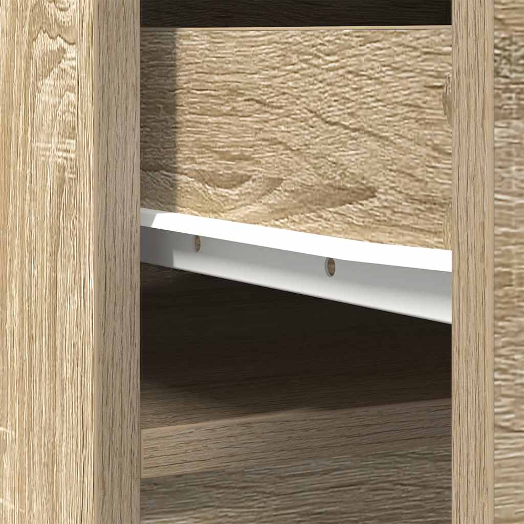 Visoka ploča sonoma hrast 37,5x35x180 cm izrađeno drvo