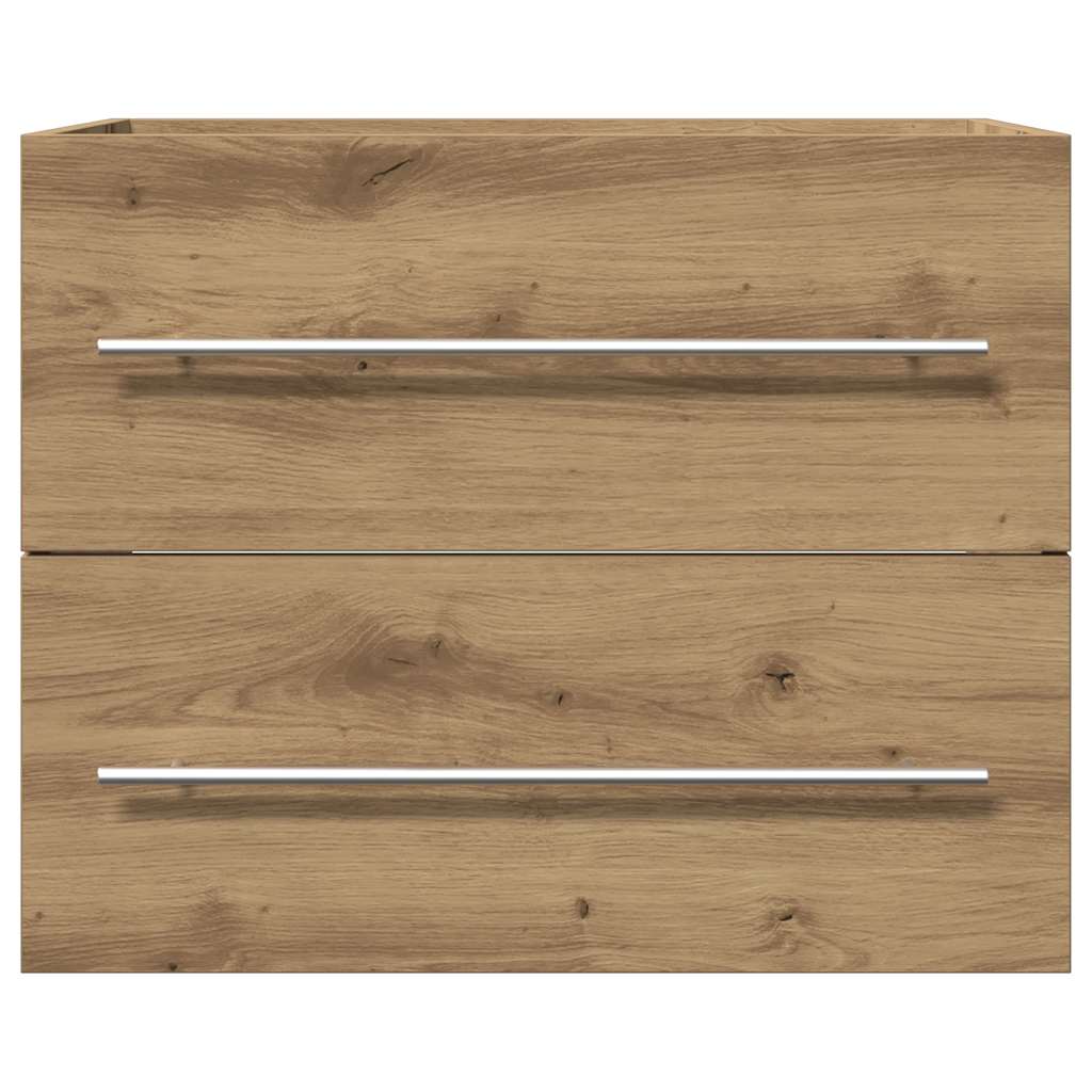 Ormarić za umivaonik u kupaonici Artisan hrast 60x38,5x48 cm Konstruirano drvo