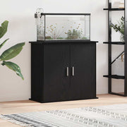 Stalak za akvarij crni hrast 81x36x73 cm Konstruirano drvo