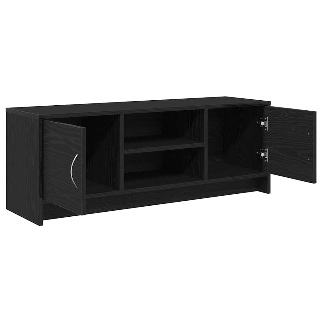 TV ormarić crni hrast 102x30x37,5 cm inženjerski drvo