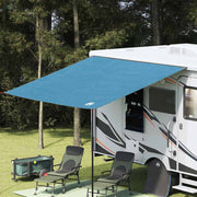 Krov za karavan osoba 240 x 300 cm Vodootporan Plava taft
