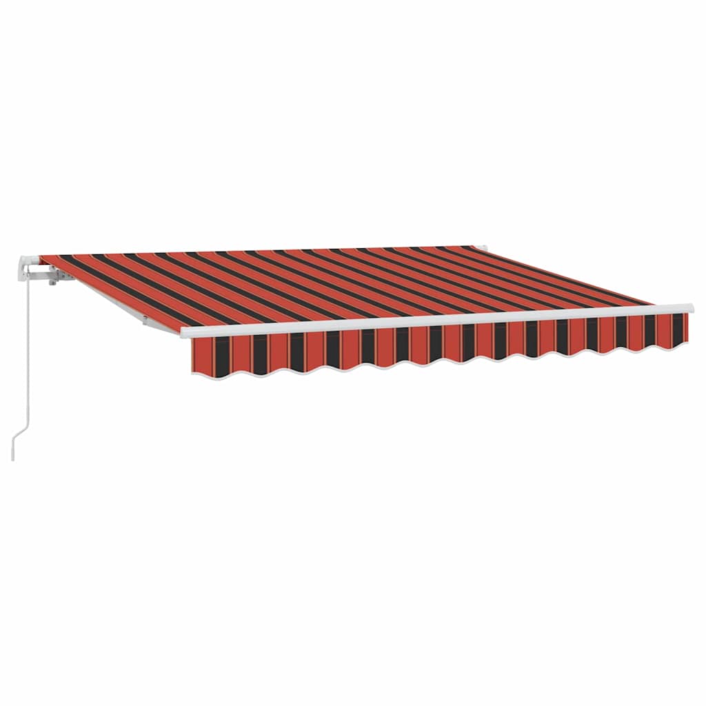 Skrovita tenda Narančasta 250 x 200 cm tkanina