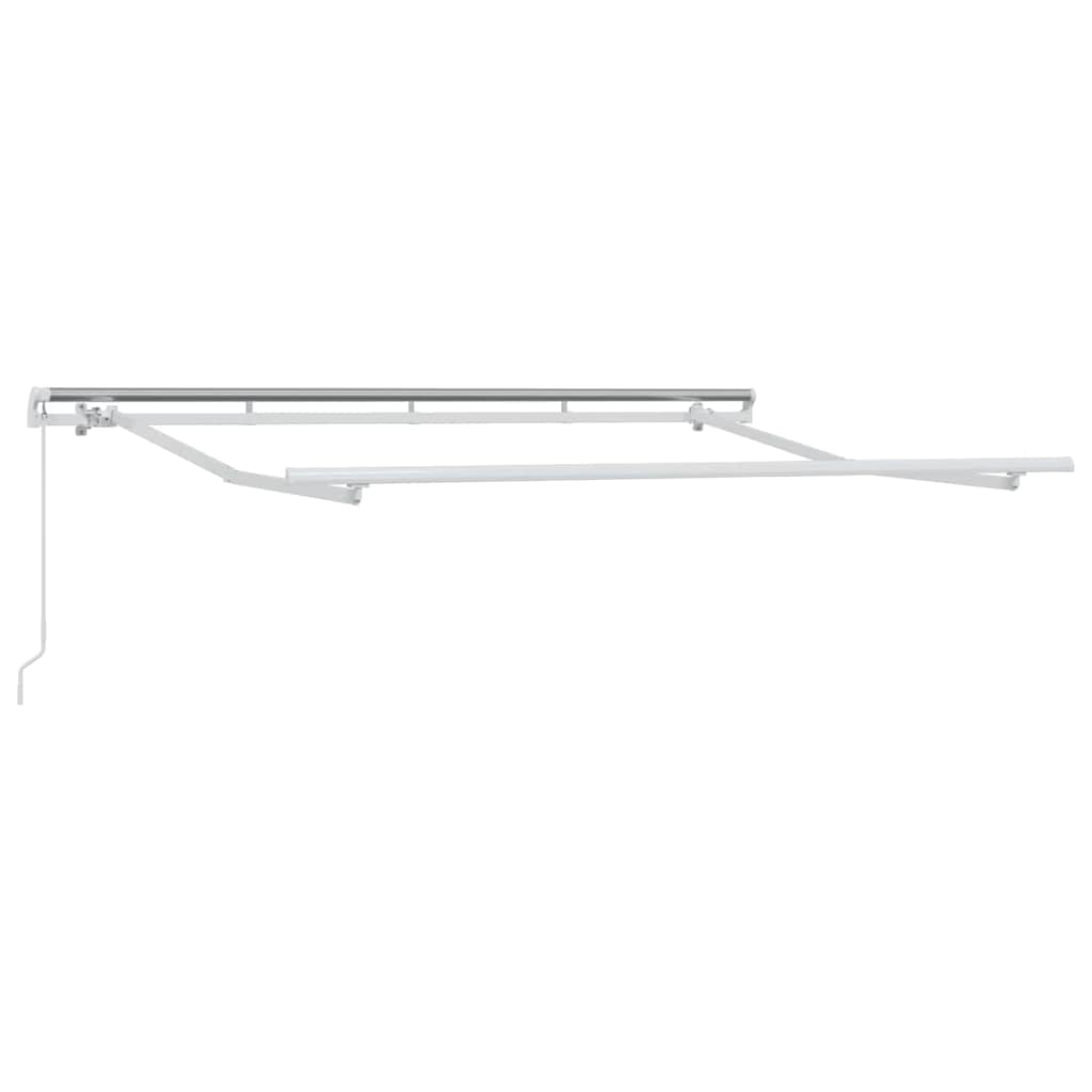 Skrovita tenda Smeđa 300 x 200 cm tkanina