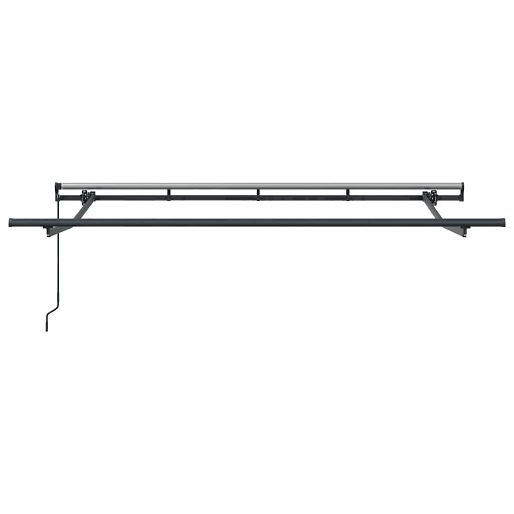 Skrovita tenda Bijelo 300 x 200 cm tkanina