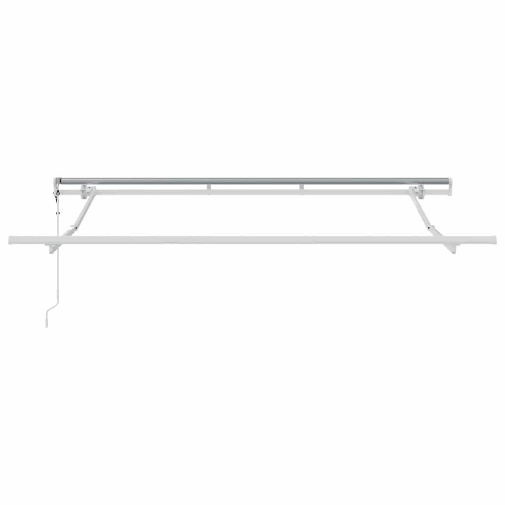 Skrovita tenda Zelena 300 x 200 cm tkanina