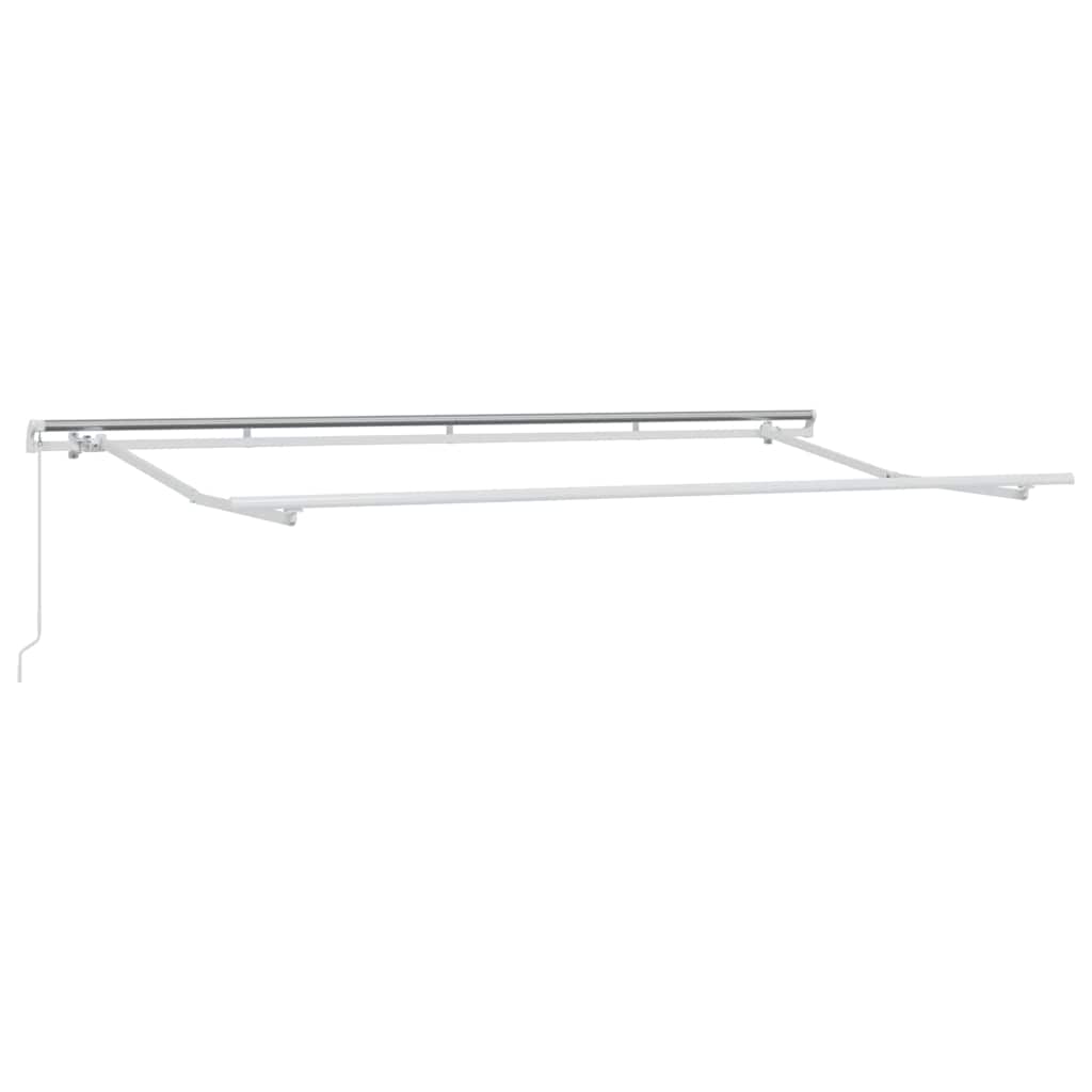 Skrovita tenda Narančasta 350 x 200 cm tkanina