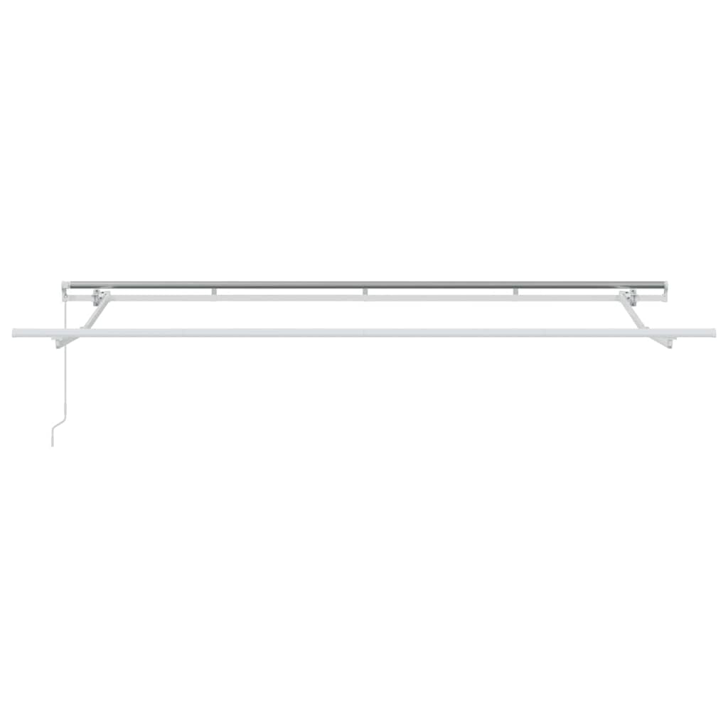 Skrovita tenda Zelena 400 x 200 cm tkanina