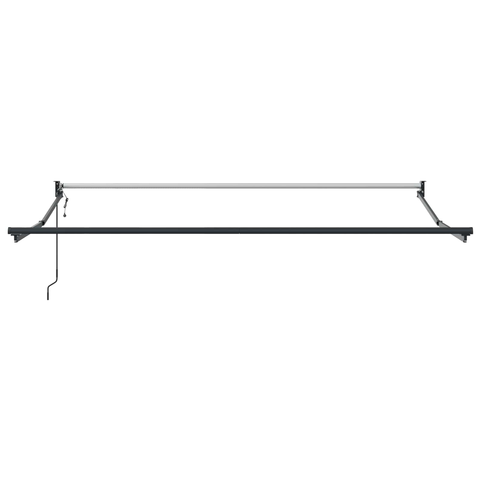 Nadstrešnica Šareni 300 x 250 cm Poliester i metal