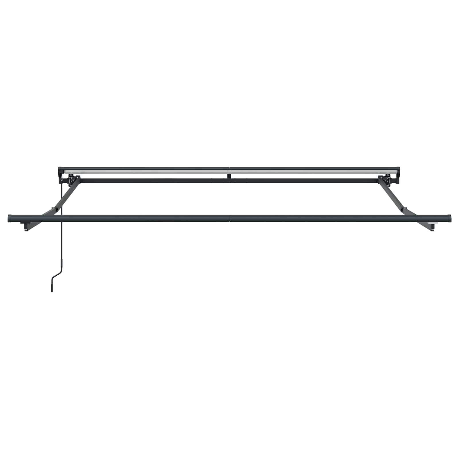 Okvir tende Svijetlo siva 300 x 250 cm Poliester s PU premazom