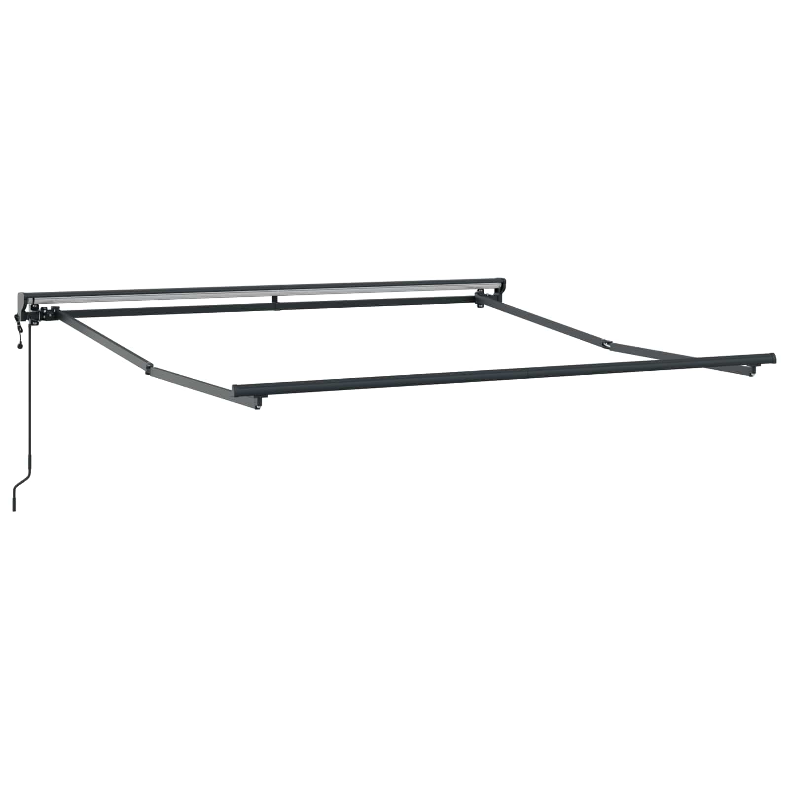Okvir tende Svijetlo siva 300 x 250 cm Poliester s PU premazom