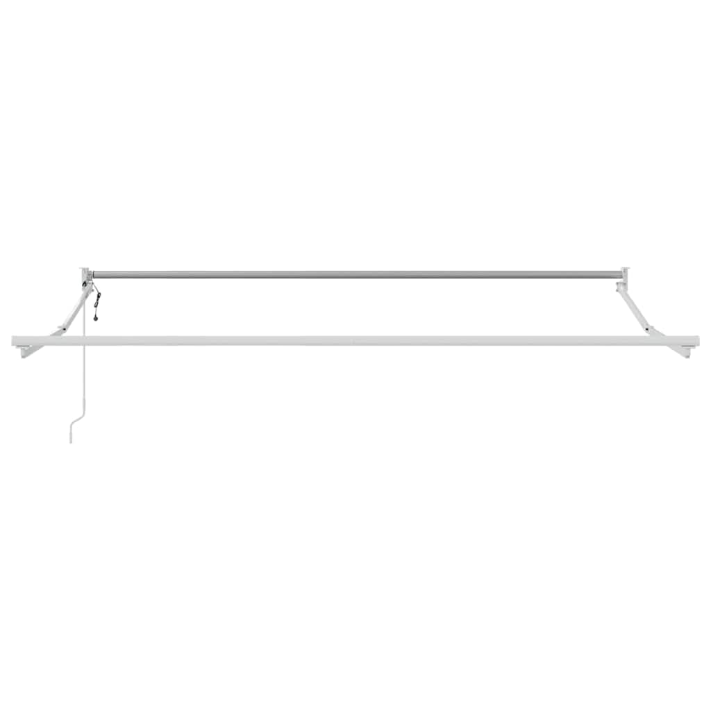Nadstrešnica Bež 350 x 250 cm Poliester i metal