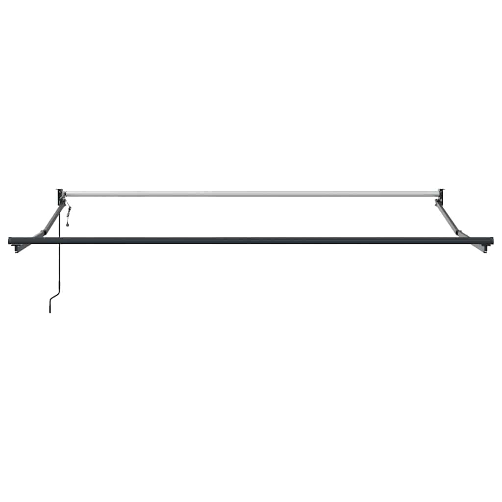 Nadstrešnica Crvena 350 x 250 cm Poliester i metal