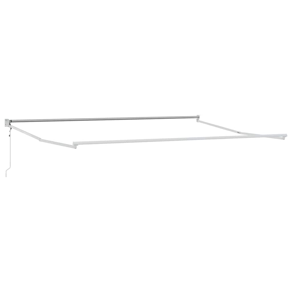 Nadstrešnica Bijela 450 x 300 x 165 cm Poliester i metal