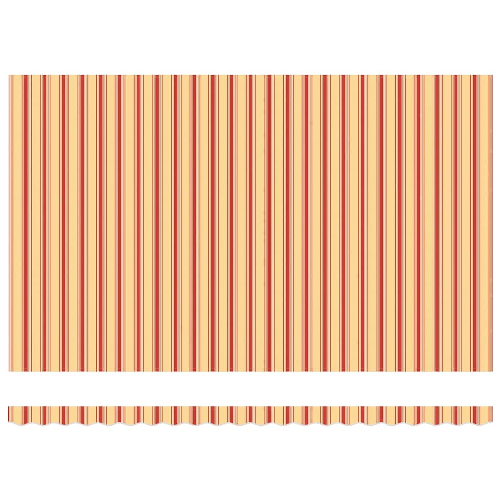 Povlačivi tende Žuta i narančasta 500 x 300 x 165 cm