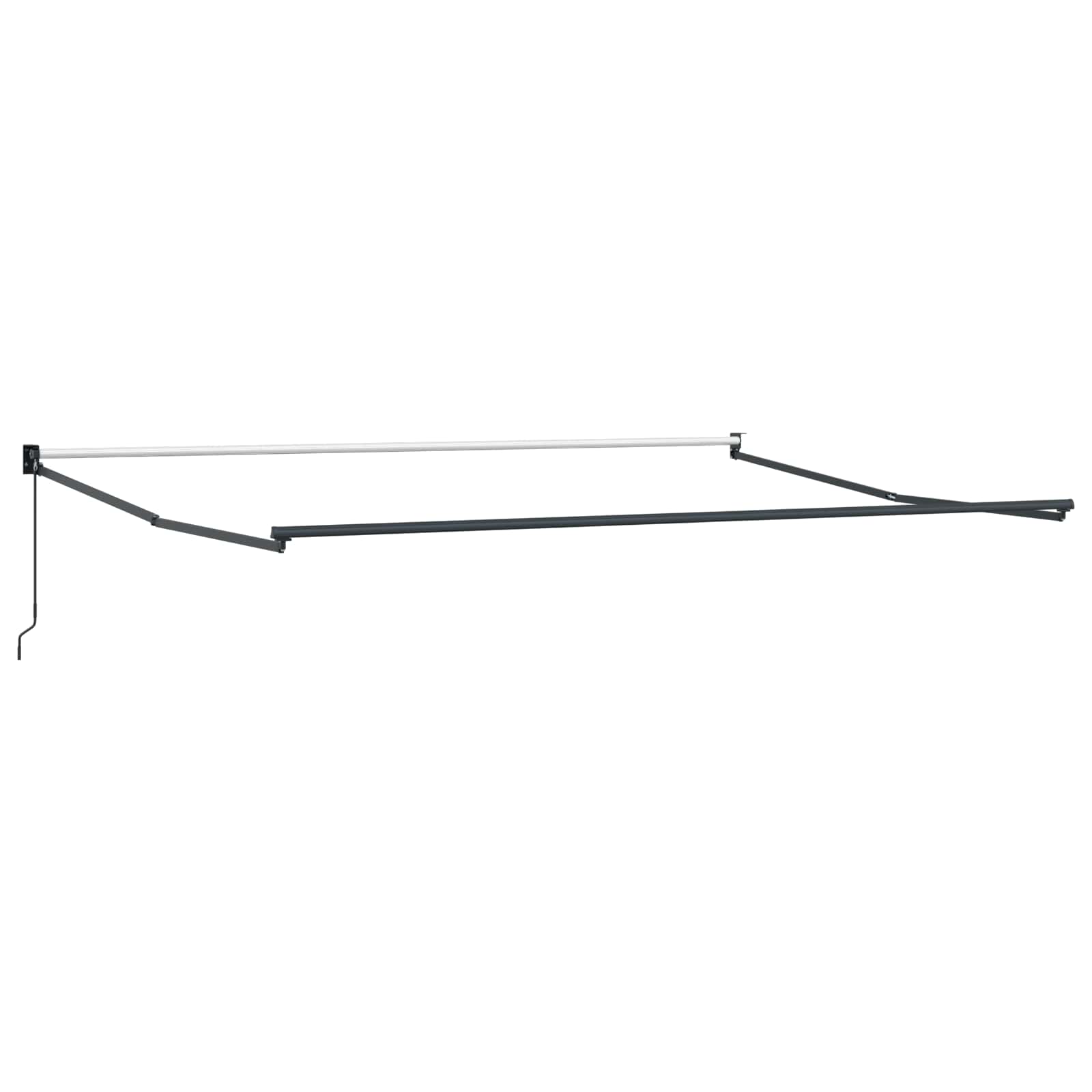 Povlačivi tende Šareni 500 × 300 cm 100% Poliester i Aluminij