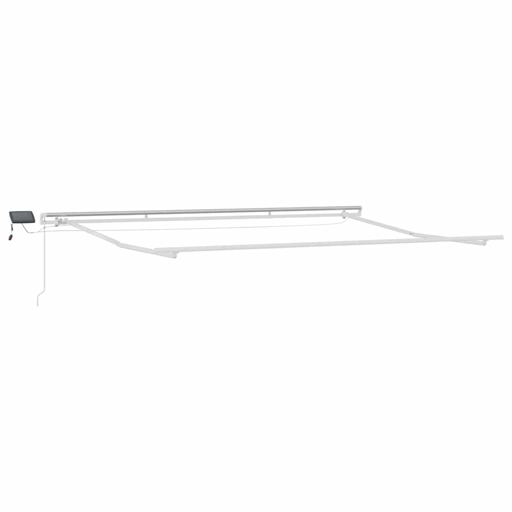 Povlačivi tende Žuta i narančasta 500 × 350 cm