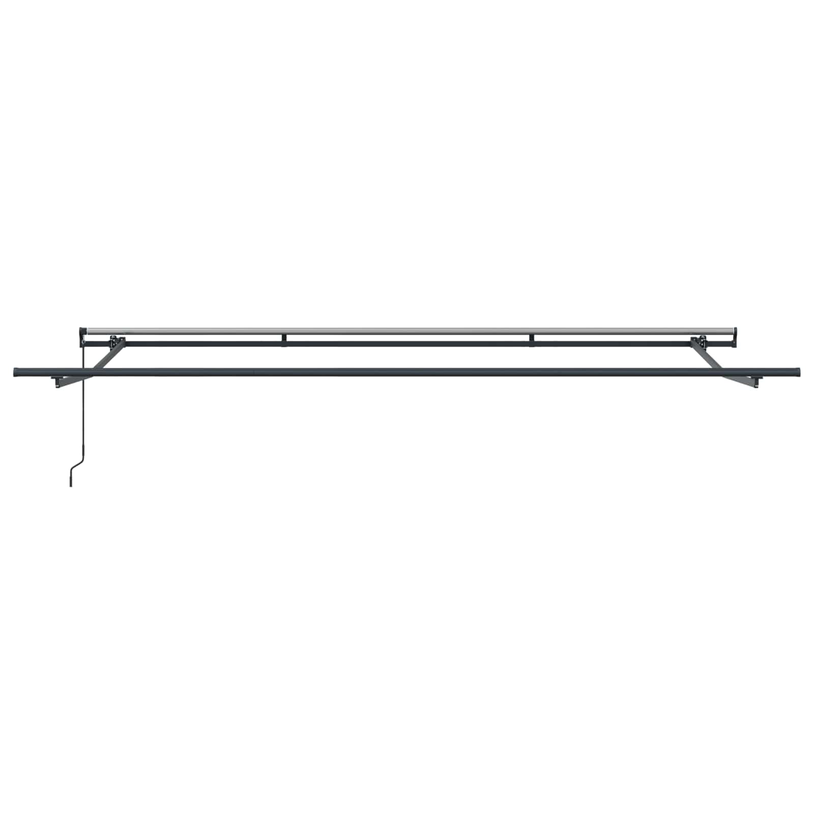 Povlačivi tende Žuta i narančasta 500 × 350 cm