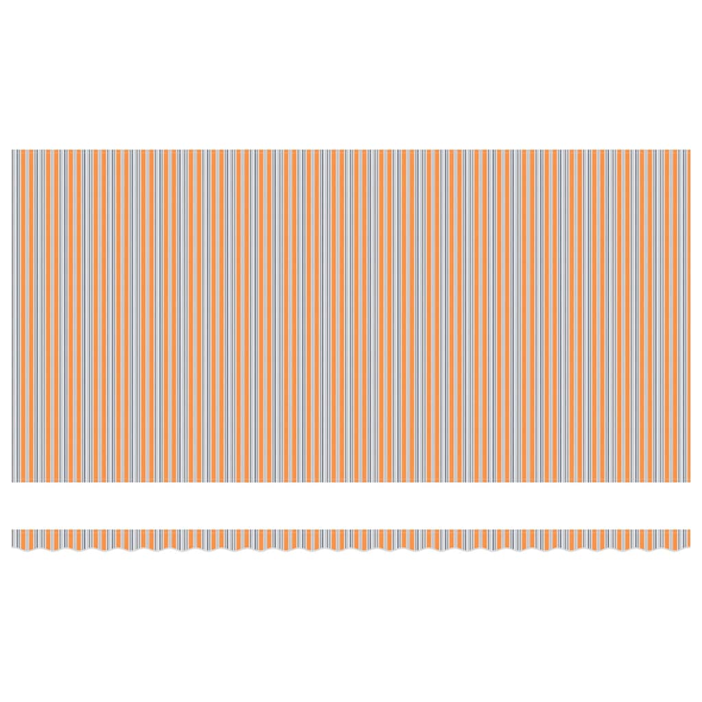 Povlačivi tende Šareni 600 × 300 cm Poliester i aluminij