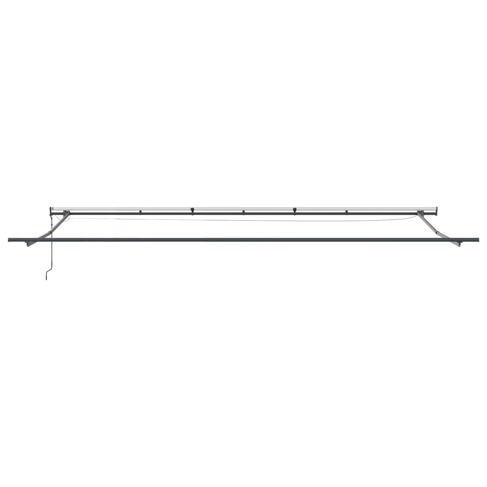 Tkanina za tende Bijela 600 × 300 cm Poliester