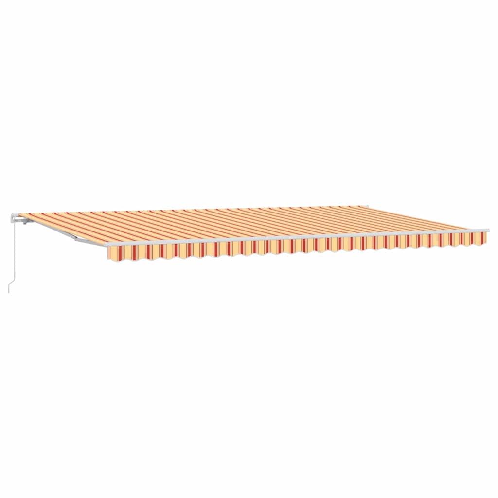 Povlačivi tende Žuta i narančasta 600 × 350 cm