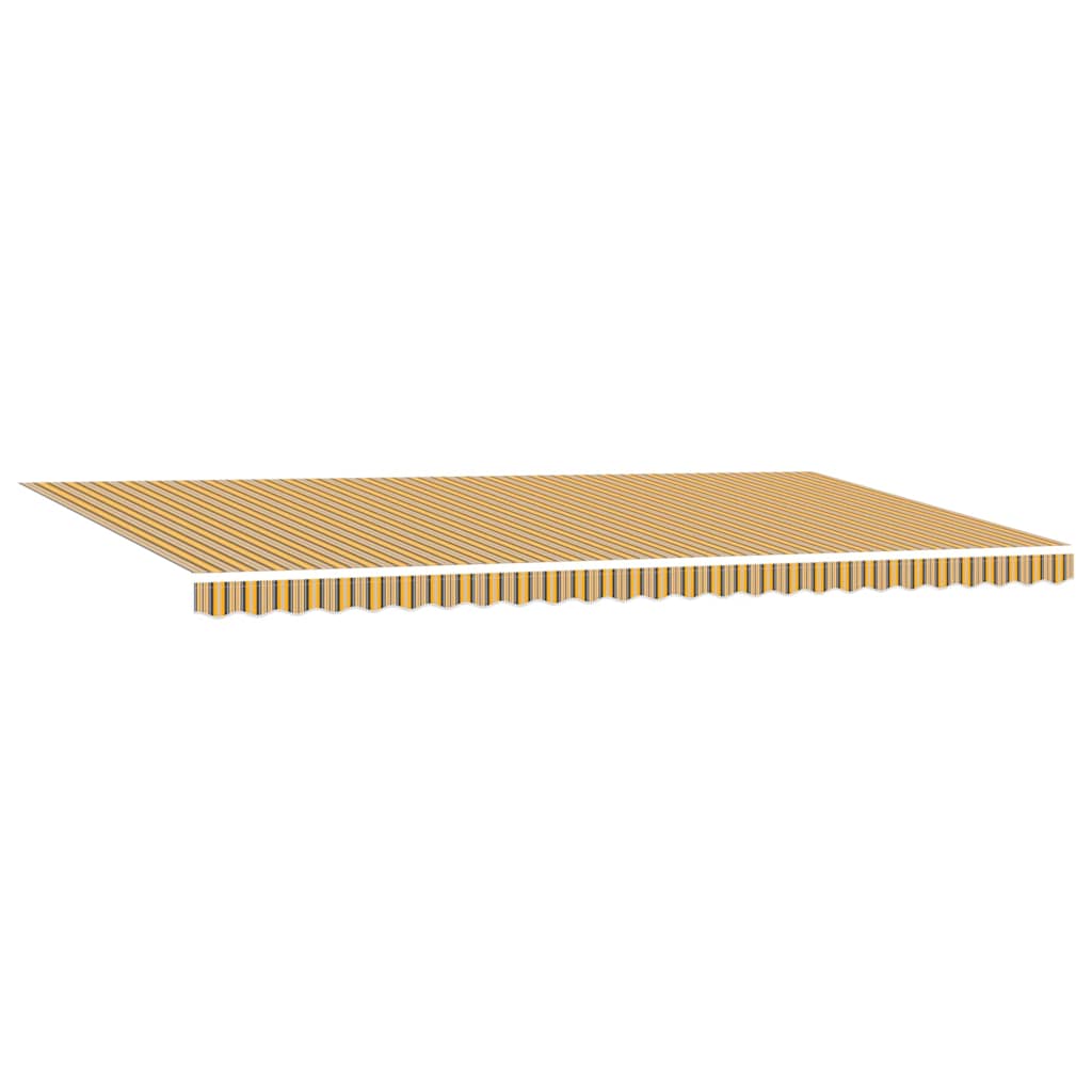 Povlačivi tende Šareni 600 × 350 cm Poliester i aluminij