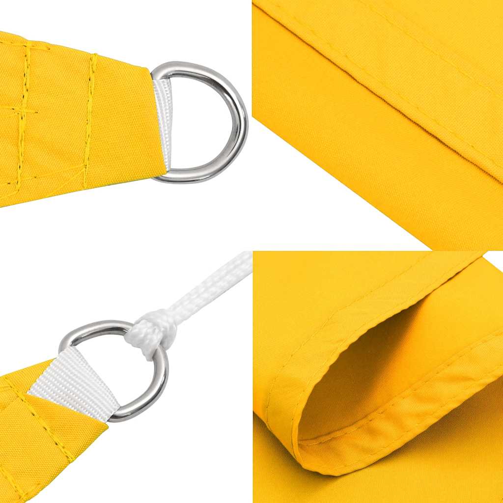 Sjenilo za sunce, žuto, 2x2x2 m, 100% poliester, oxford