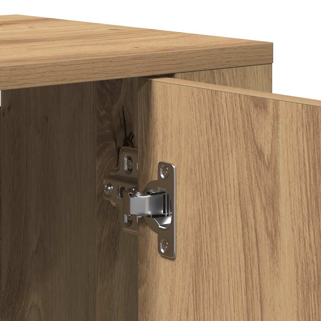 Highboard hrast artisan 80 x 33 x 150 cm Konstruirano drvo