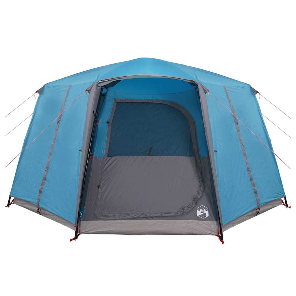 Šator za 6 osoba s krovom s pohranom Plava 425 x 396 x 222 cm