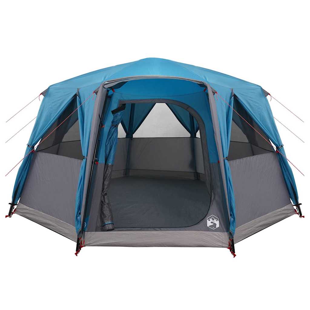 Šator za 6 osoba s krovom s pohranom Plava 425 x 396 x 222 cm