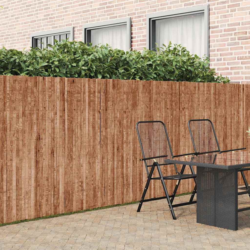 Ograda od kore drveta Smeđa 400 x 150 cm Kora