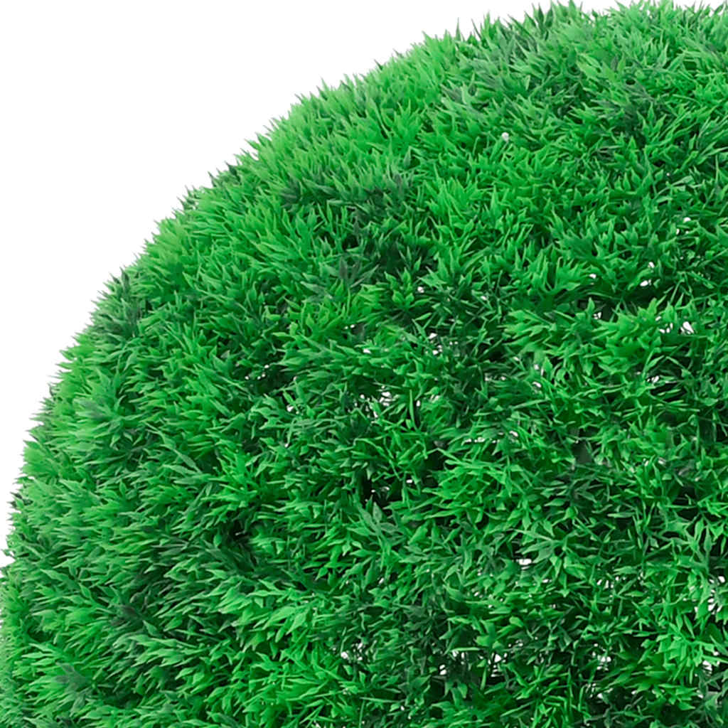 Umjetne kugle od šimšira s LED svjetlima 2 kom zelene 35 cm