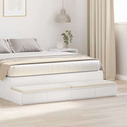 Ladice za krevet Bijelo 160 x 36,5 x 16,5 cm Konstruirano drvo