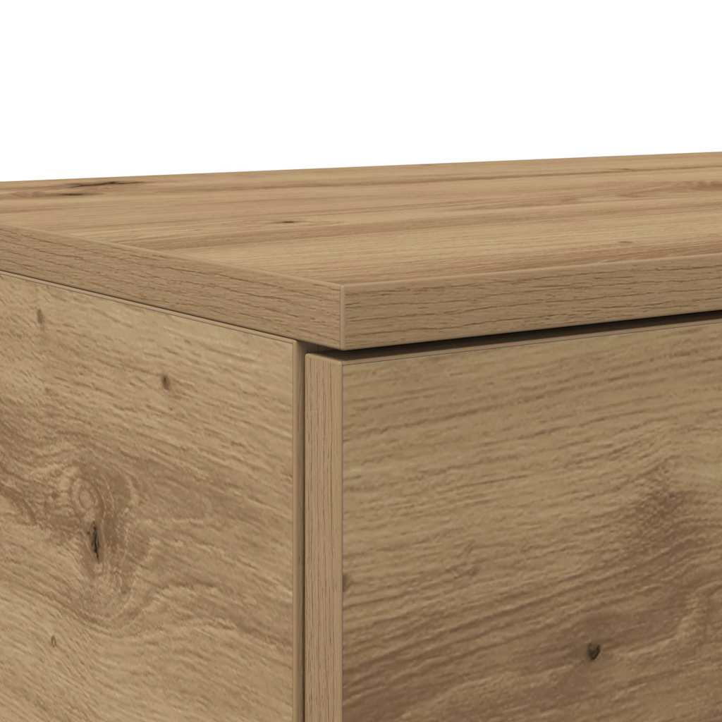 Ladice za krevet Umjetnički hrast 180 x 36,5 x 16,5 cm